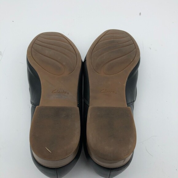 Clarks Collection Juliet Palm Loafer Women's 7.5 M Black Casual Shoe Comfort - Picture 7 of 9